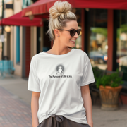 "The Purpose of Life is Joy" Positive Thought Brand Women's Relaxed T-Shirt