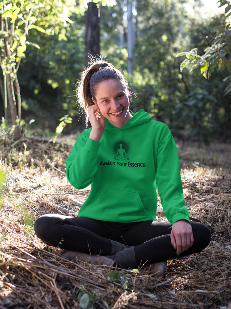 "Awaken Your Essence" Positive Thought Brand Unisex Hoodie