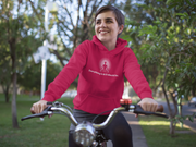"Everything is as it Should Be" Positive Thought Brand Unisex Hoodie (White Graphic)