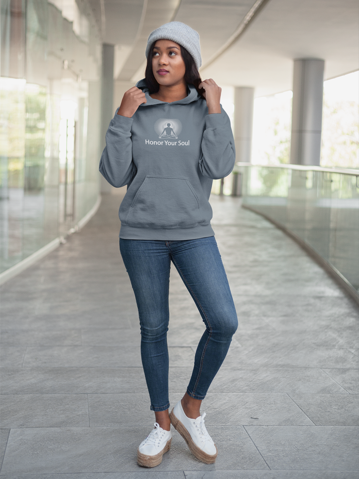 "Honor Your Soul" Positive Thought Brand Unisex Hoodie