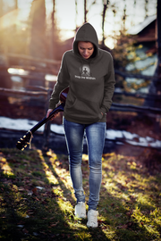 "Inquire Within" Positive Thought Brand Unisex Hoodie (White Graphic)