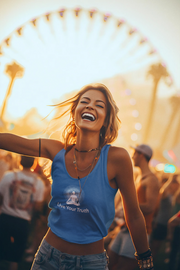 "Live Your Truth" Positive Thought Brand Women's Racerback Tank