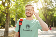"Live Your Truth" Positive Thought Brand Unisex T-Shirt (Black Graphic) " Positive Thought Brand Unisex T-Shirt (Black Graphic)