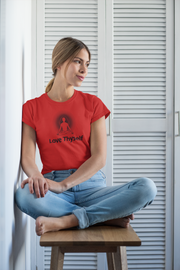 "Love Thyself" Positive Thought Brand Women's Relaxed T-Shirt