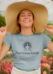 "Pure Positive Energy" Positive Thought Brand Women's Relaxed T-Shirt