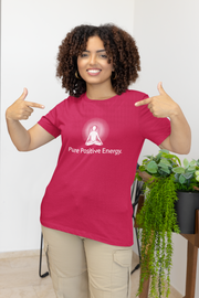 "Pure Positive Energy" Positive Thought Brand Women's Relaxed T-Shirt