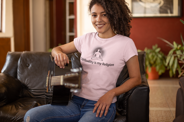 "Spirituality is my Religion" Positive Thought Brand Women's Relaxed T-Shirt