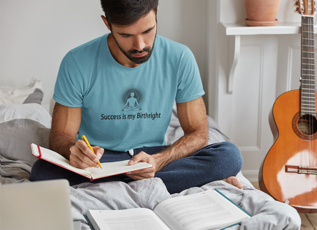 "Success is my Birthright" Positive Thought Brand Unisex T-Shirt (Black Graphic)