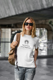 "The Universe is my Playground" Positive Thought Brand Women's Relaxed T-Shirt