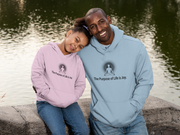 "The Purpose of Life is Joy" Positive Thought Brand Unisex Hoodie Black Graphic