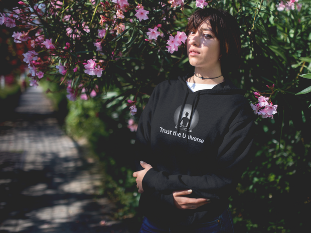 "Trust the Universe" Positive Thought Brand Unisex Hoodie