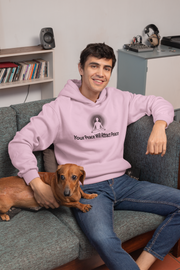 "Your Peace Will Attract Peace" Positive Thought Brand Unisex Hoodie (Black Graphic)