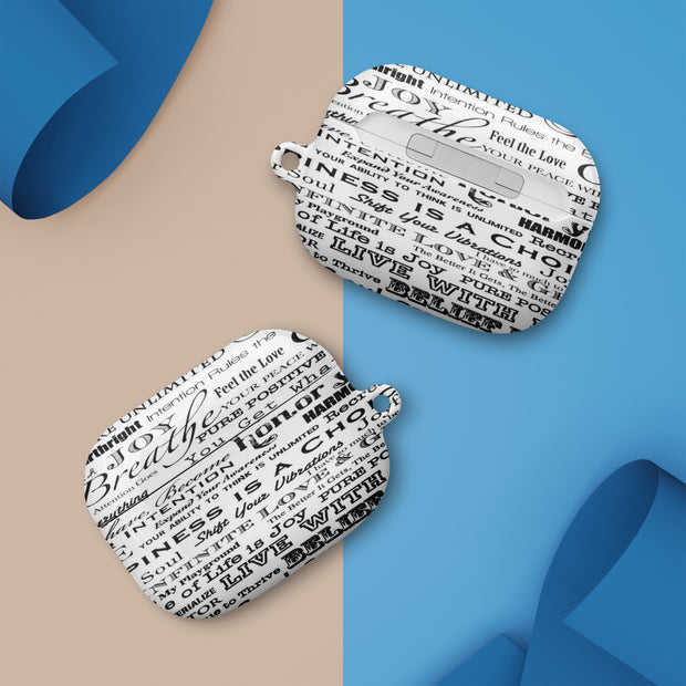 Positive Thought Brand Inspirational Logo Case for AirPods®