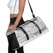 Positive Thought Brand Inspirational Logo Duffle bag