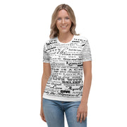 Positive Thought Brand Inspirational Logo Women's T-shirt