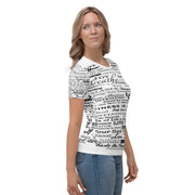 Positive Thought Brand Inspirational Logo Women's T-shirt