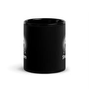 "SHALOM" Positive Thought Brand 11 oz Black Glossy Mug