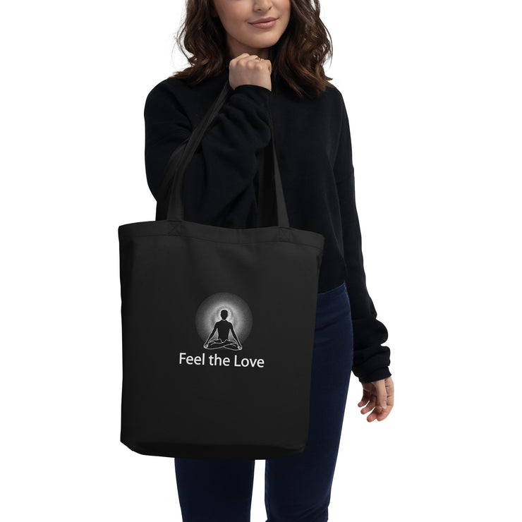 "Feel the Love" Positive Thought Brand Eco Tote Bag