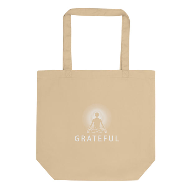 "GRATEFUL" Positive Thought Brand Eco Tote Bag