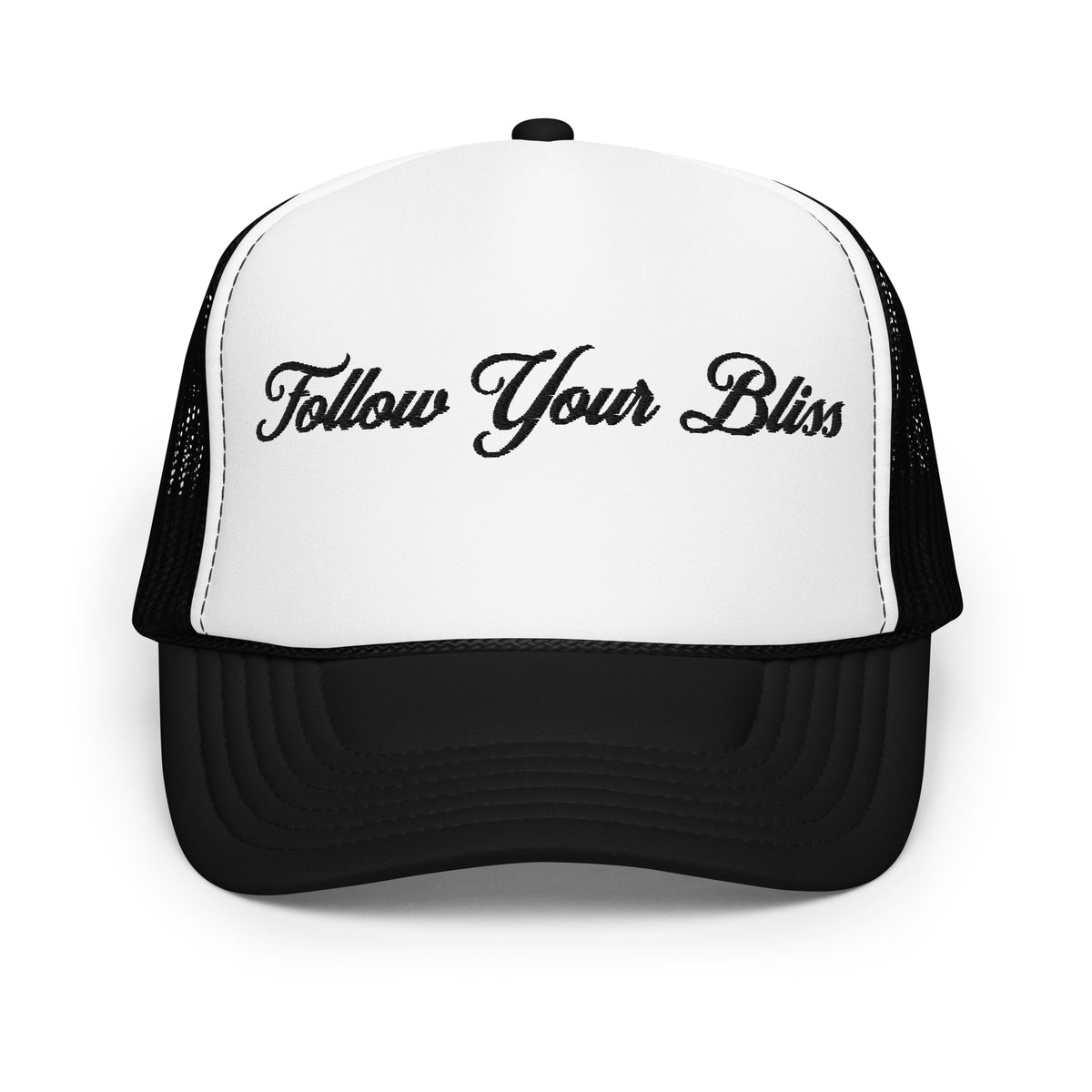 "Follow Your Bliss" Foam Trucker Hat
