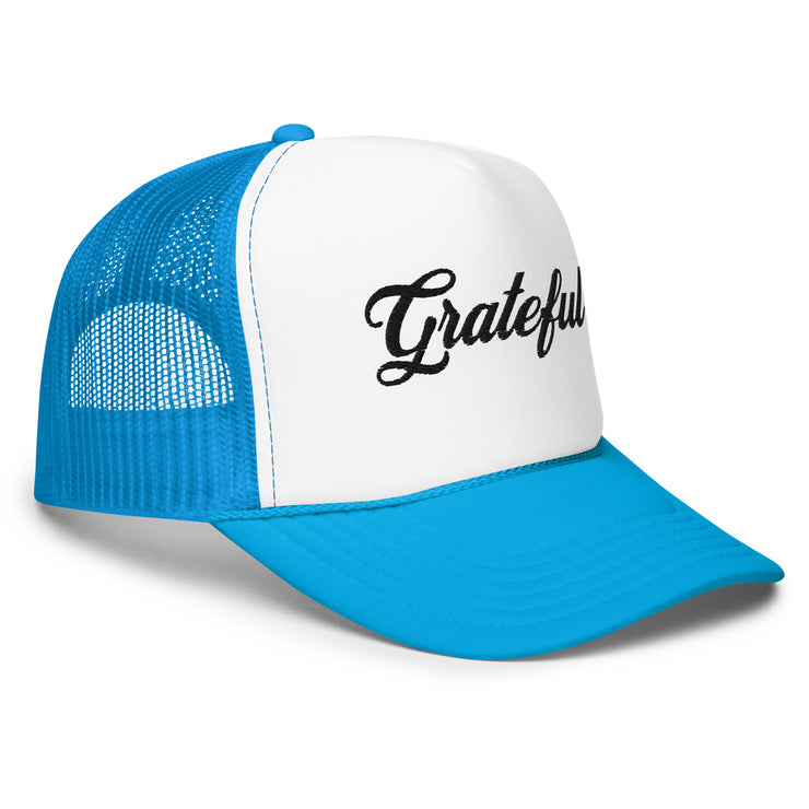 "Grateful" Foam Trucker Hat