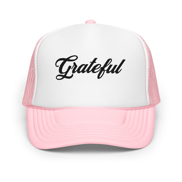 "Grateful" Foam Trucker Hat