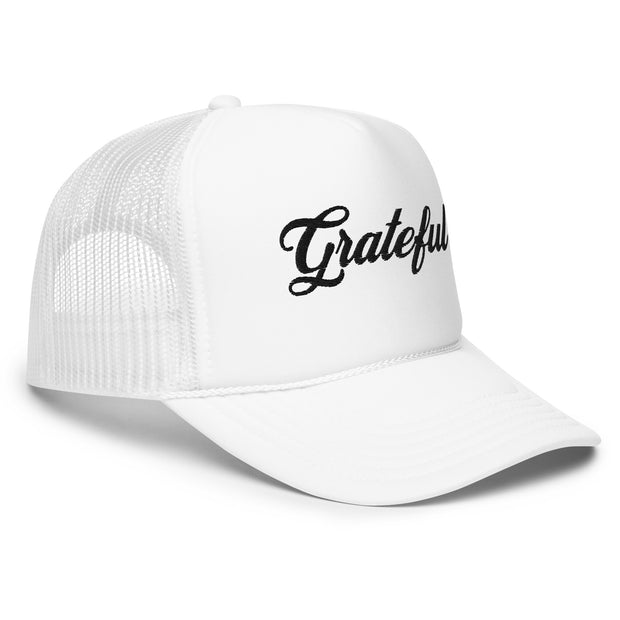 "Grateful" Foam Trucker Hat