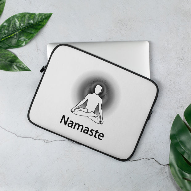 Positive Thought Brand Namaste Laptop Sleeve