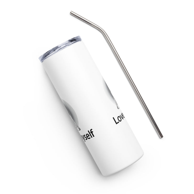 Positive Thought Brand Love Thyself Stainless steel tumbler