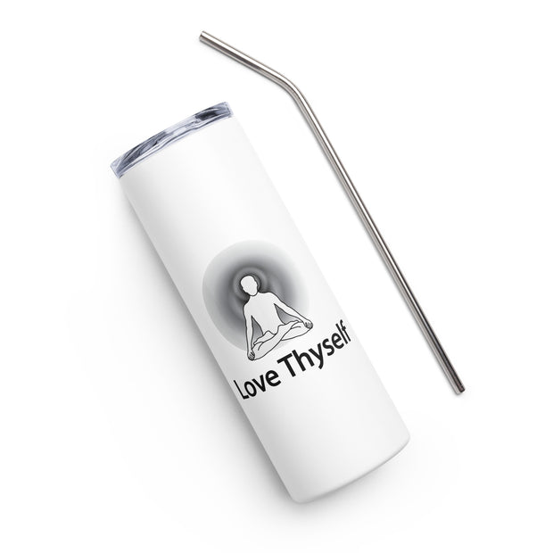 Positive Thought Brand Love Thyself Stainless steel tumbler