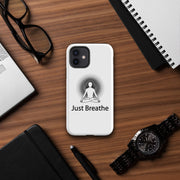Positive Thought Brand Just Breathe Tough Case for iPhone®