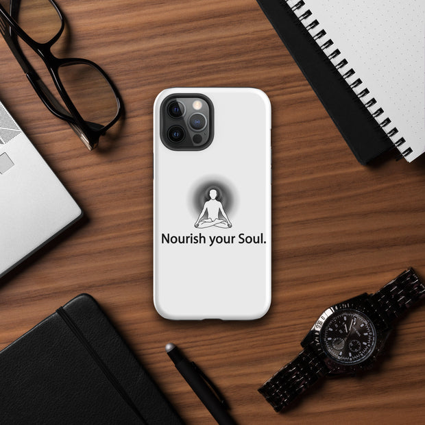 Positive Thought Brand Nourish your Soul Tough Case for iPhone®