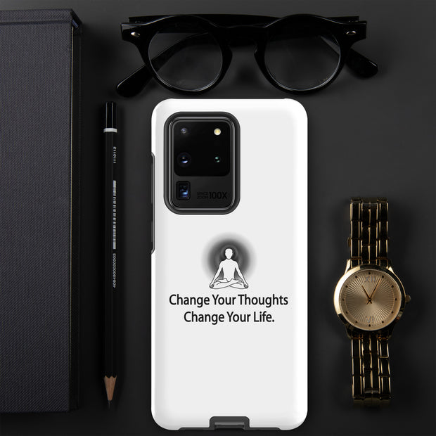 Positive Thought Brand Change your Thoughts Change your Life Tough case for Samsung®