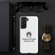 Positive Thought Brand Change your Thoughts Change your Life Tough case for Samsung®