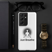 Positive Thought Brand Just Breathe Tough case for Samsung®