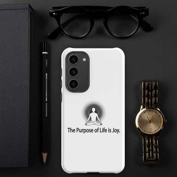 Positive Thought Brand The purpose of Life is Joy Tough case for Samsung®