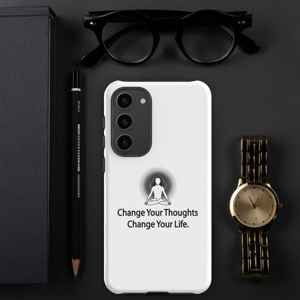 Positive Thought Brand Change your Thoughts Change your Life Tough case for Samsung®