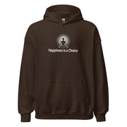 "Happiness is a Choice" Positive Thought Brand Unisex Hoodie