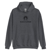 "Abundance is my Birthright" Positive Thought Brand Unisex Hoodie (Black Lettering)
