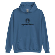 "Energy Flows Where Attention Goes" Positive Thought Brand Unisex Hoodie (Black Graphic)