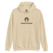 "Everything is as it should be" Positive Thought Brand Unisex Hoodie (Black Graphic)