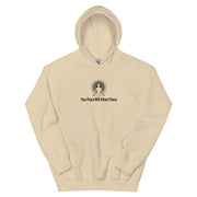 "Your Peace Will Attract Peace" Positive Thought Brand Unisex Hoodie (Black Graphic)