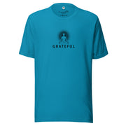"GRATEFUL" Positive Thought Brand Unisex T-Shirt (Black Graphic)