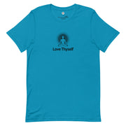 "Love Love Love" Positive Thought Brand Unisex T-Shirt (White Graphic)