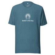 "Belief is the Key" Positive Thought Brand Unisex T-Shirt