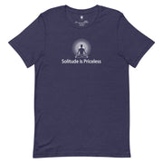 "Solitude is Priceless" Positive Thought Brand Unisex T-Shirt (Black Graphic)