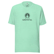 "GRATEFUL" Positive Thought Brand Unisex T-Shirt (Black Graphic)