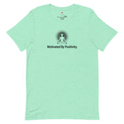 "Motivated by Positivity" Positive Thought Brand Unisex T-Shirt (Black Graphic)
