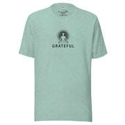"GRATEFUL" Positive Thought Brand Unisex T-Shirt (Black Graphic)