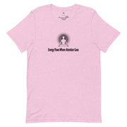 "Energy Flows Where Attention Goes" Positive Thought Brand Unisex T-Shirt (Black Graphic)